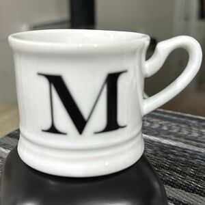 WILLIAMS SONOMA Monogram Espresso cup